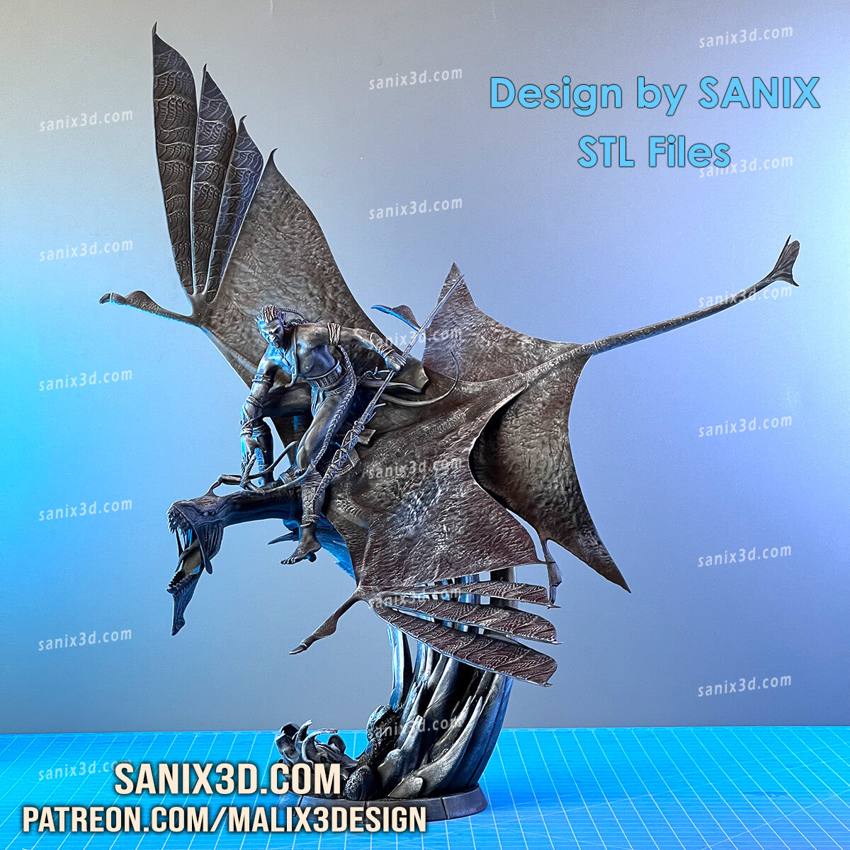 Avatar 3D Print model - Fan Art, 10 scale model kit