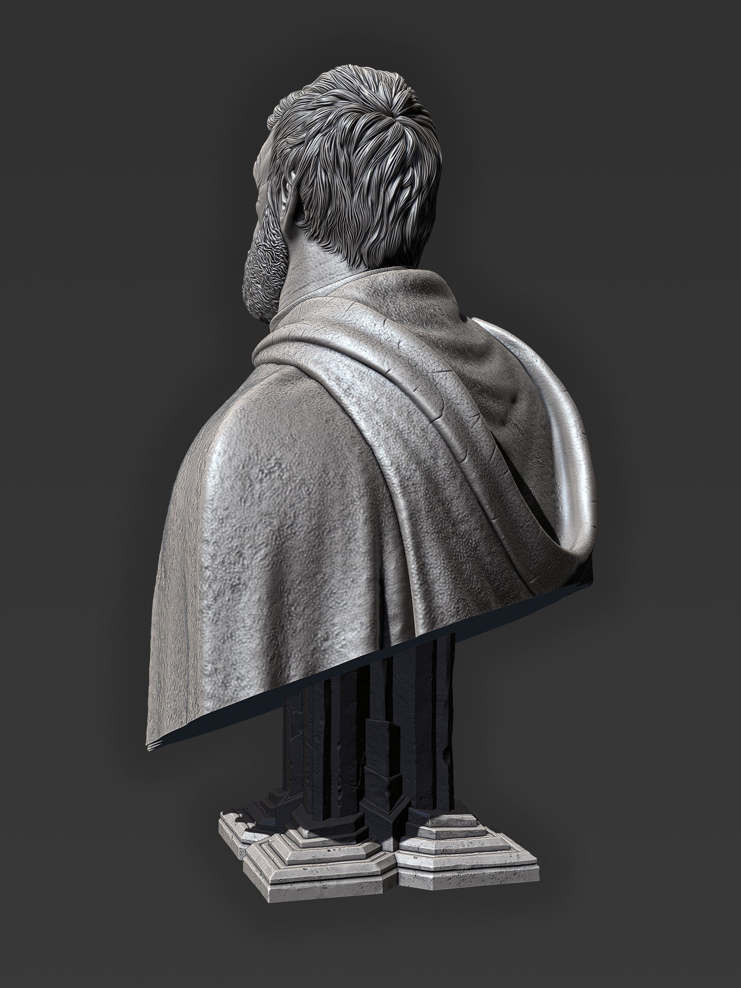 Baylan Skoll Bust (Fan Art) 104mm or 229mm - 3D Print