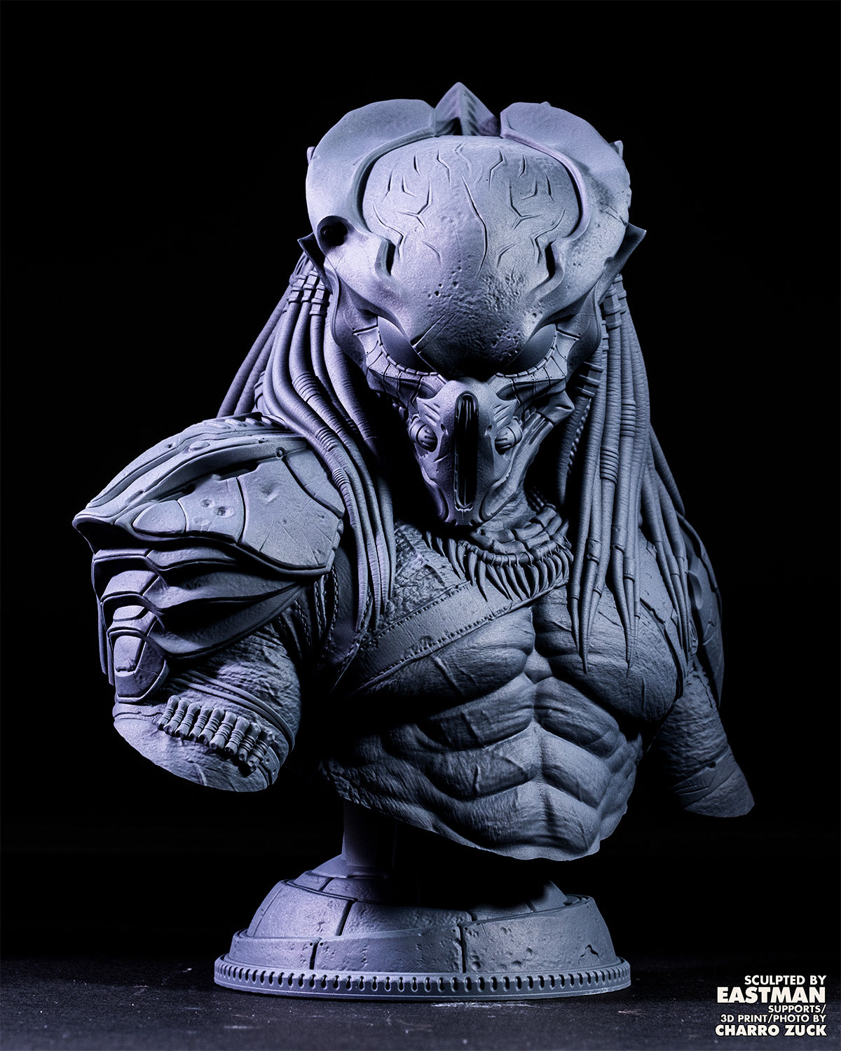 Predator (Movie) Bust - 100mm to 235mm 3D Print (Fan Art)