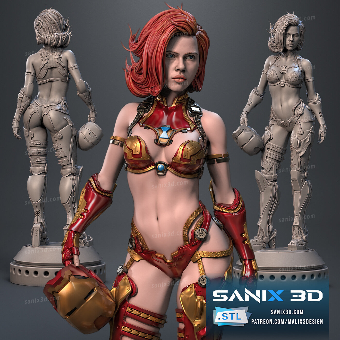 Iron Widow (Marvel) Statue