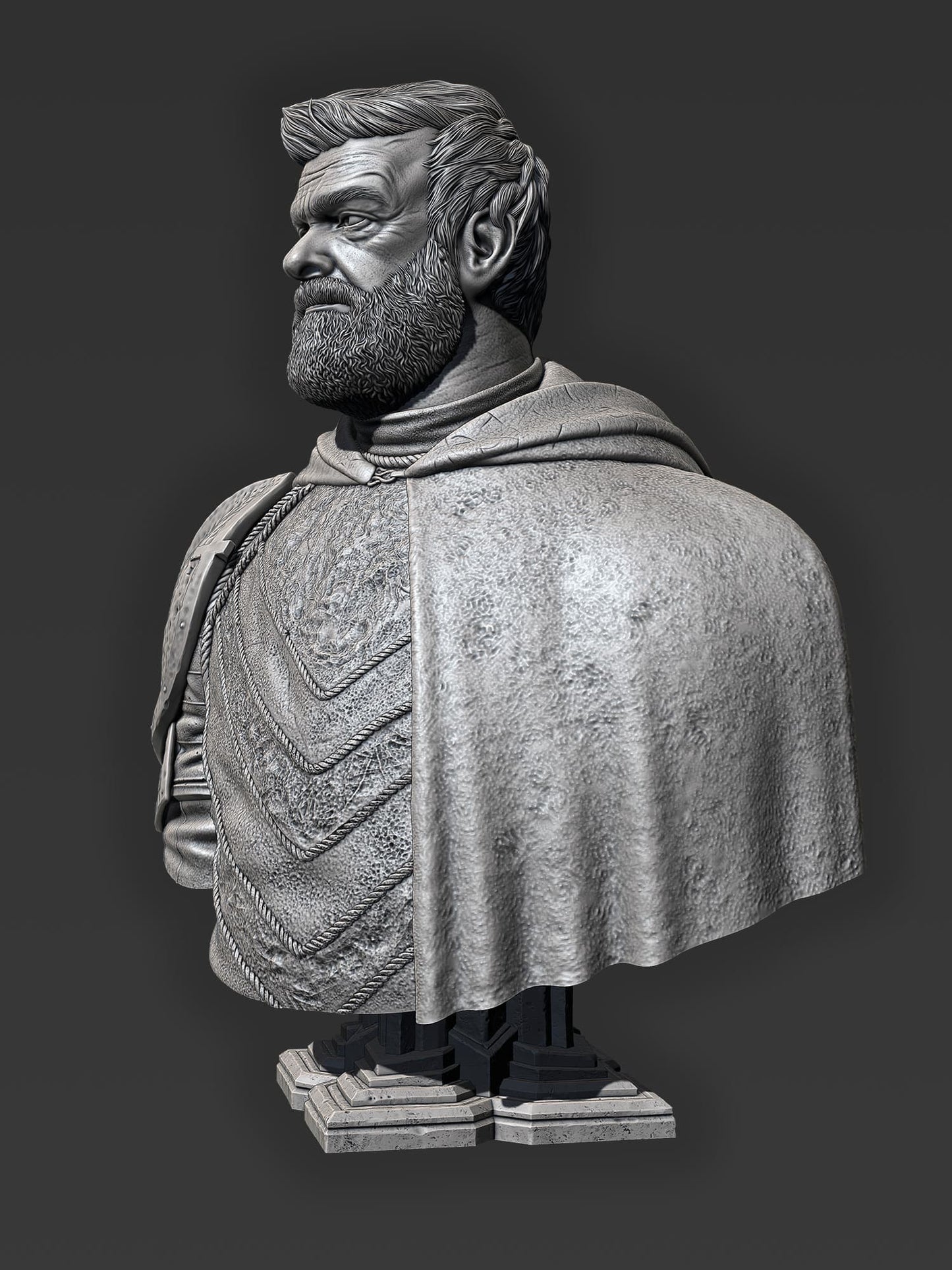 Baylan Skoll Bust (Fan Art) 104mm or 229mm - 3D Print