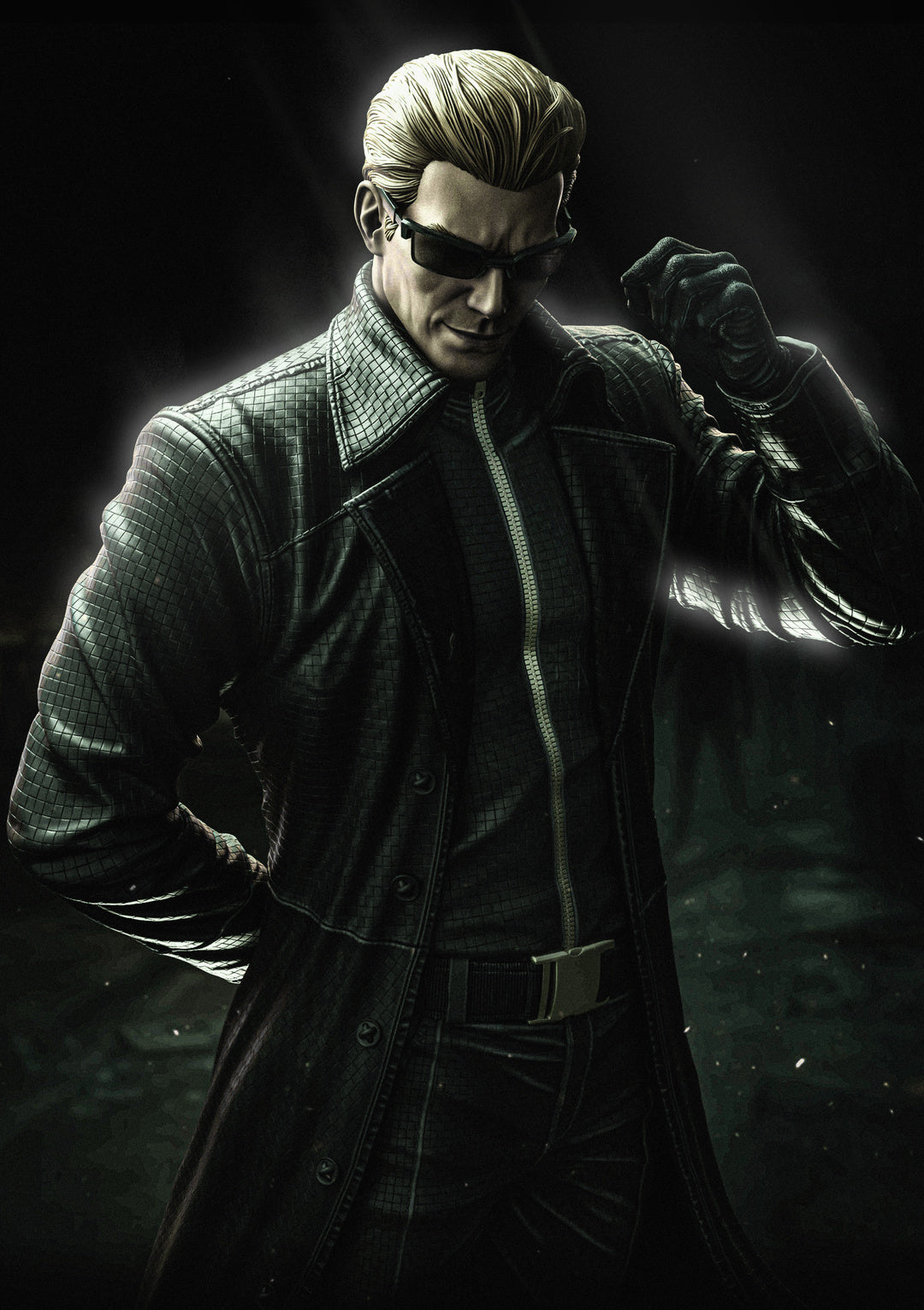 Albert Wesker - 3D printed Model kit 9 and 6 Scale