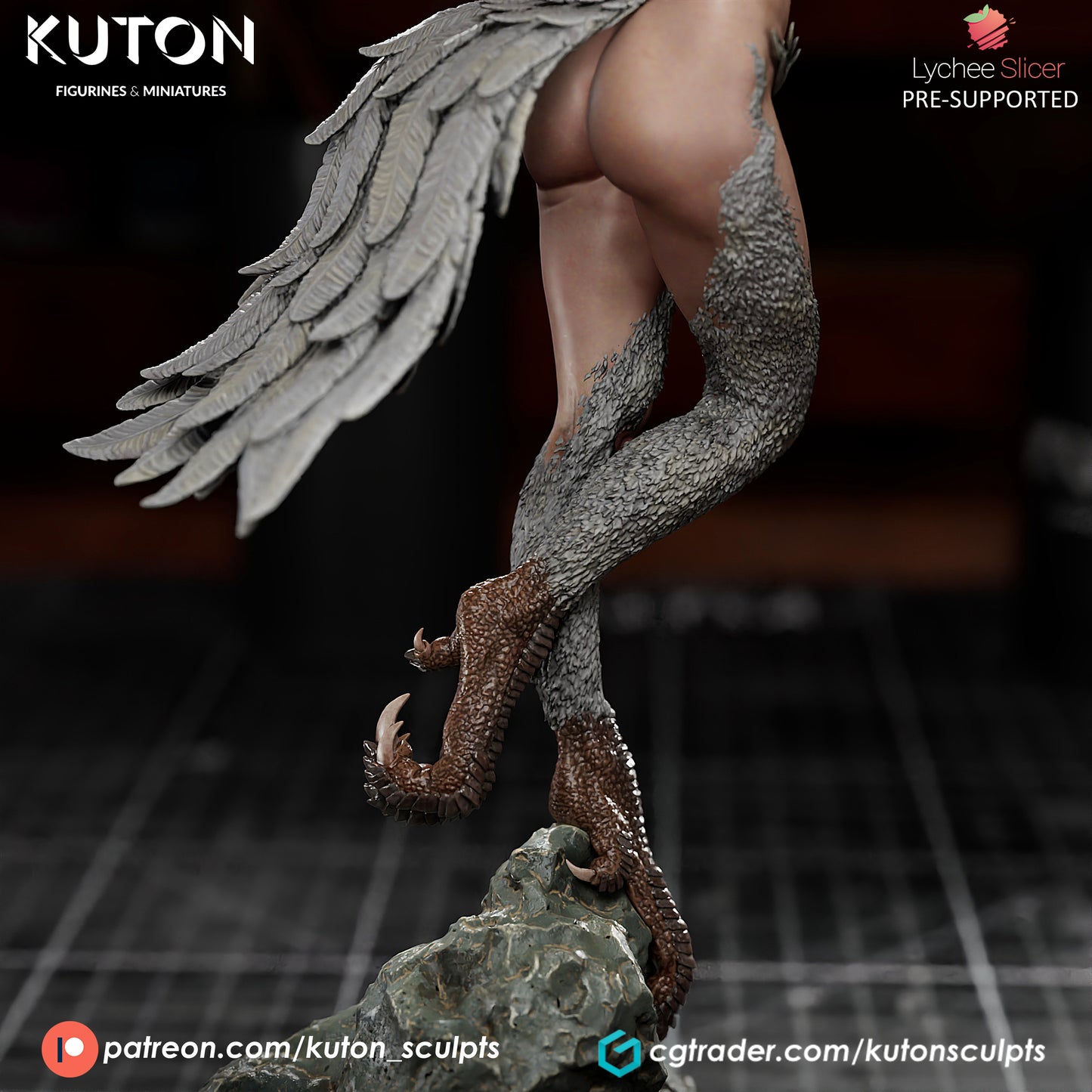 Serine Statue - 1/11 scale - 3D Print Kit