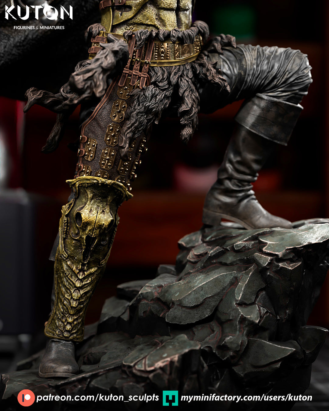 Kurgan (Highlander) - 3D Printed Model Kit - 1:10 Scale