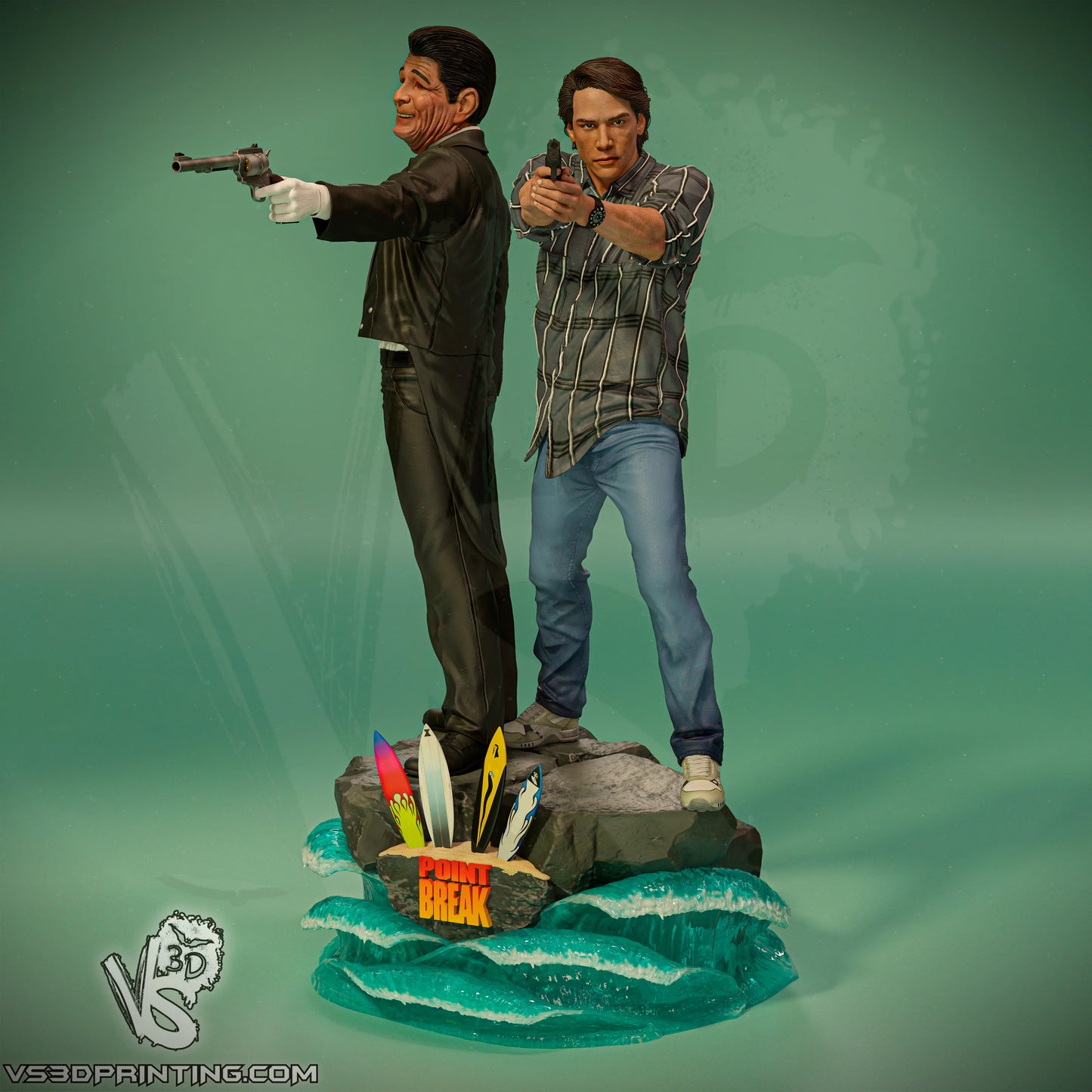 Point Break (Diorama) - Sculpt - 3d Printed Model Kit