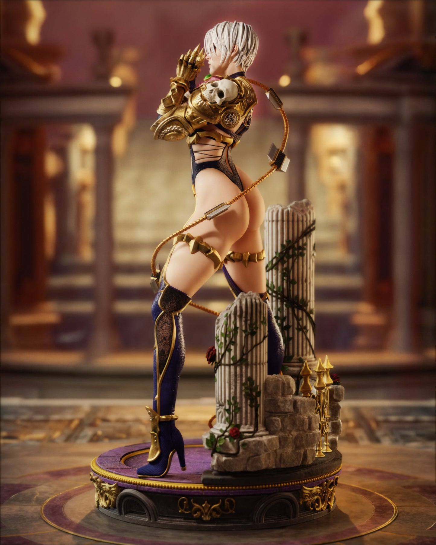 Ivy valentine - 3D Printed Statue Model Kit - 6 Scale