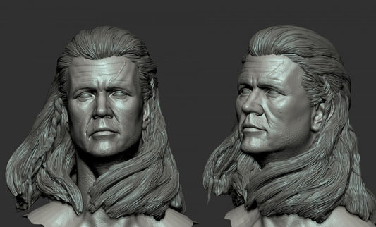 William Wallace (Barveheart) Statue - 3D Print Fan Art