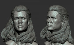 William Wallace (Barveheart) Statue - 3D Print Fan Art