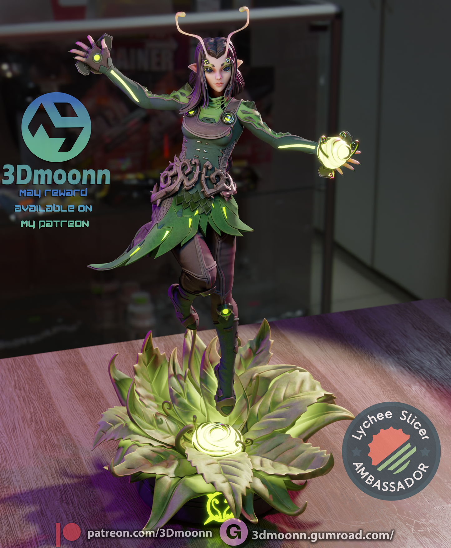 Mantis (Guardians of the Galaxy) - 3d Printed 1:6 model kit (Fan Art)