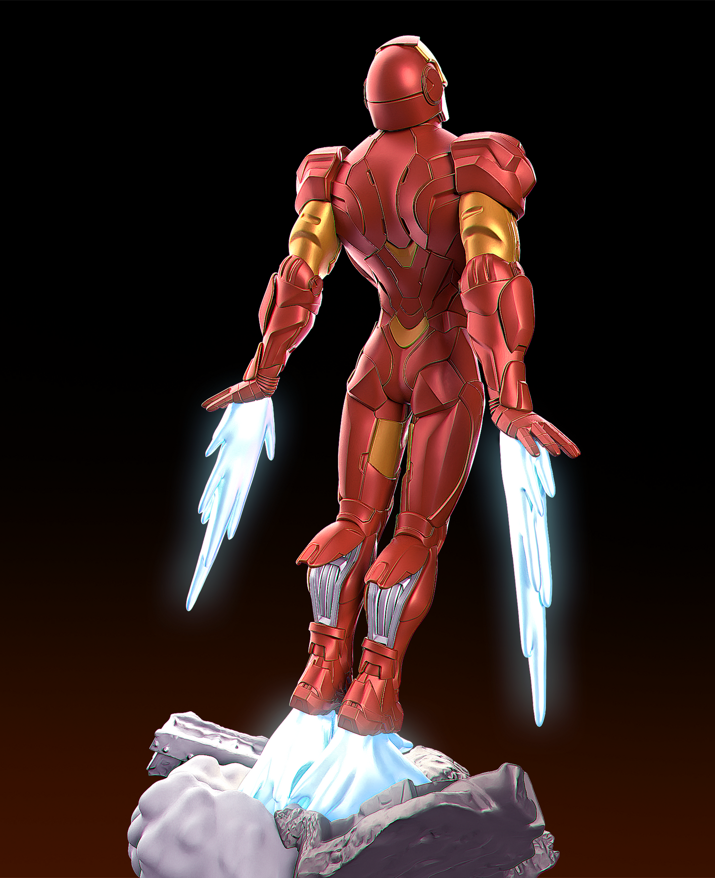 Iron Man - 3D Printed Model Kit - 1:6 scale (Fan Art)
