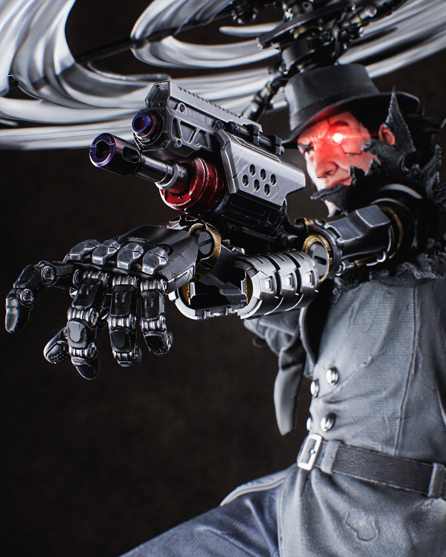 Inspector Gadget - 3D Printed Model Kit - 1:6 scale