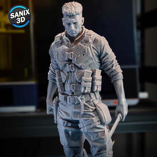 The Punisher (Frank Castle) 3D Print model - Fan Art, model kit