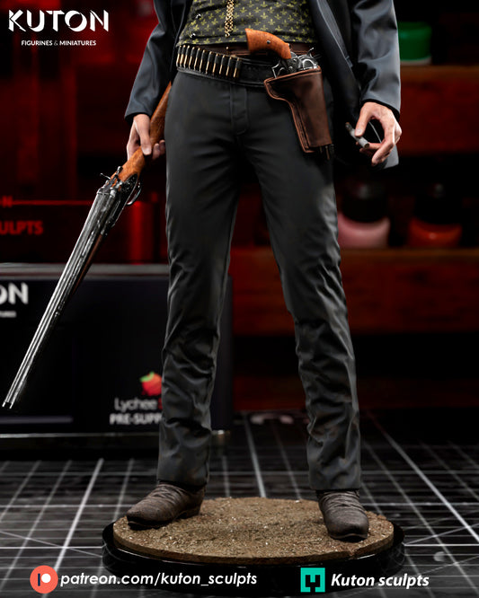 Colonel Mortimer (For a Few Dollars More) - 3D Printed Model Kit - Fan Art