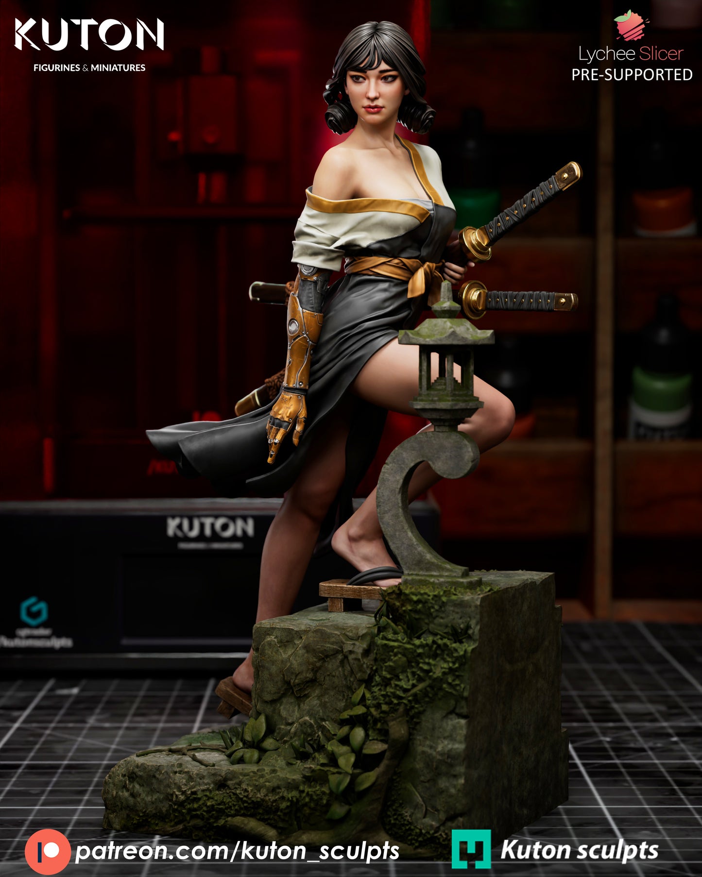 Kira Mekai - 3D Printed Model Kit - 1:10 Scale
