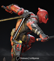 Deadpool (3D Printed) Fan Art - 10 Scale - LA Figures