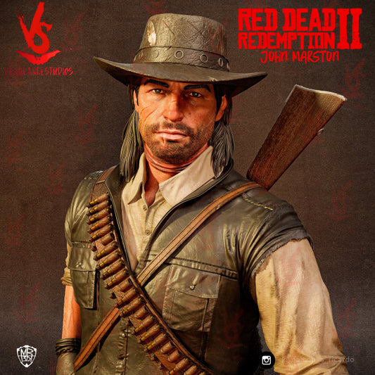 John Marston (Red Dead II) - 3D Model Kit - 10 Scale