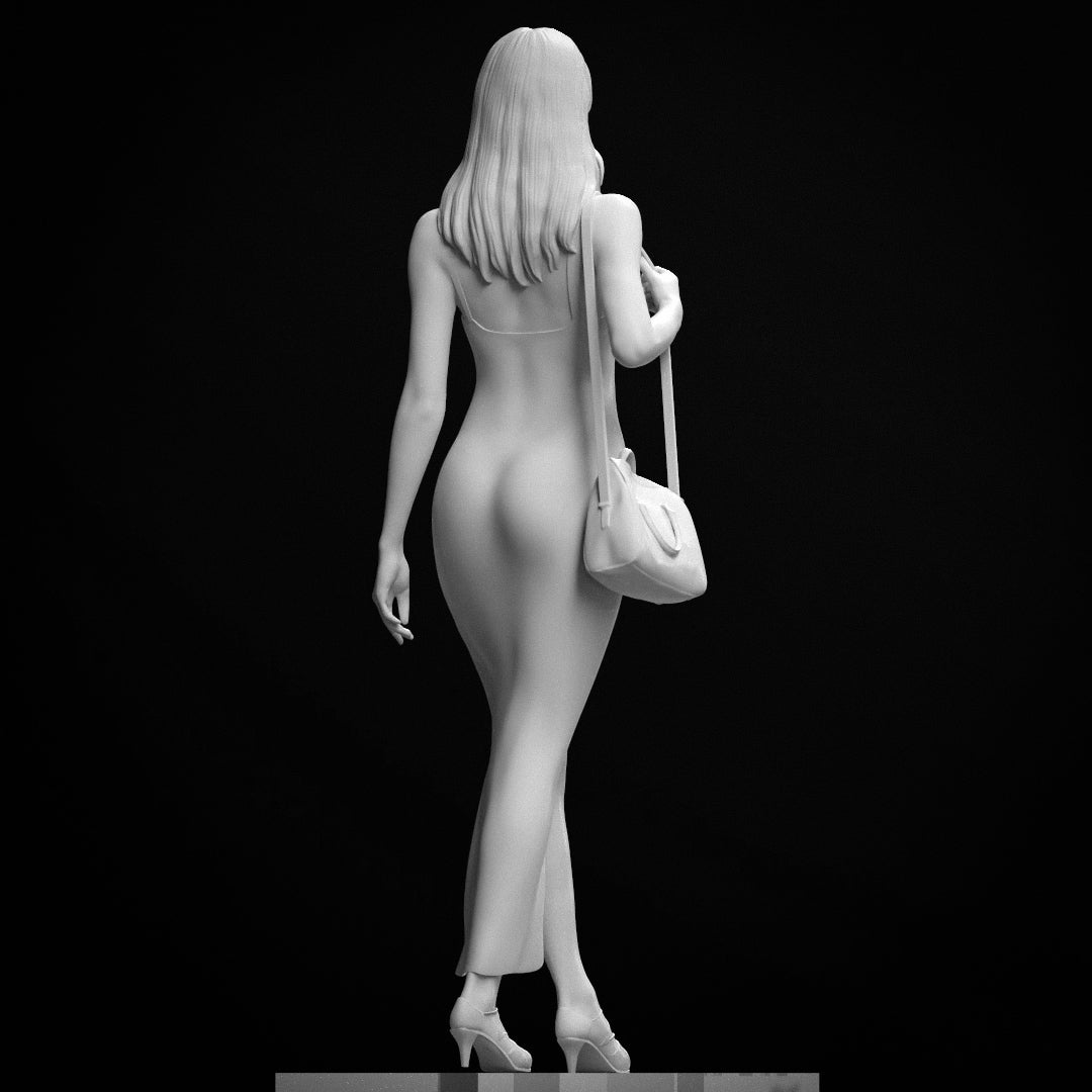 Tina Carlyle  - The Mask - Cameron Diaz 3D Printed Statue - Unpainted