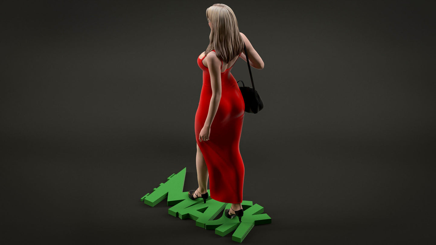 Tina Carlyle  - The Mask - Cameron Diaz 3D Printed Statue - Unpainted