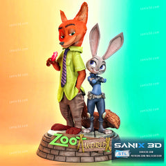 Zootopia - 3D Resin Printed - 6th scale (230mm) - Fan Art