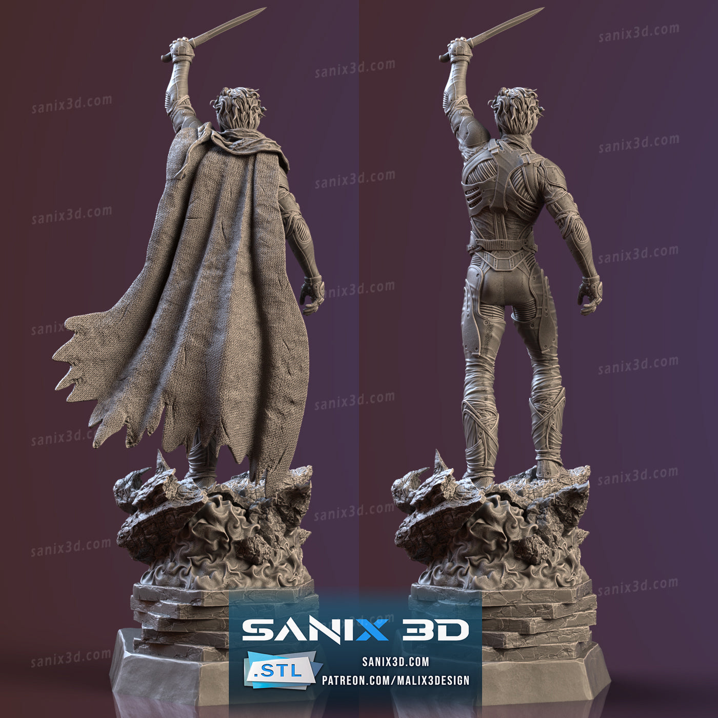 Paul Atreides (Dune) Fan Art - 1:8 Scale (3D Print Fan Art)