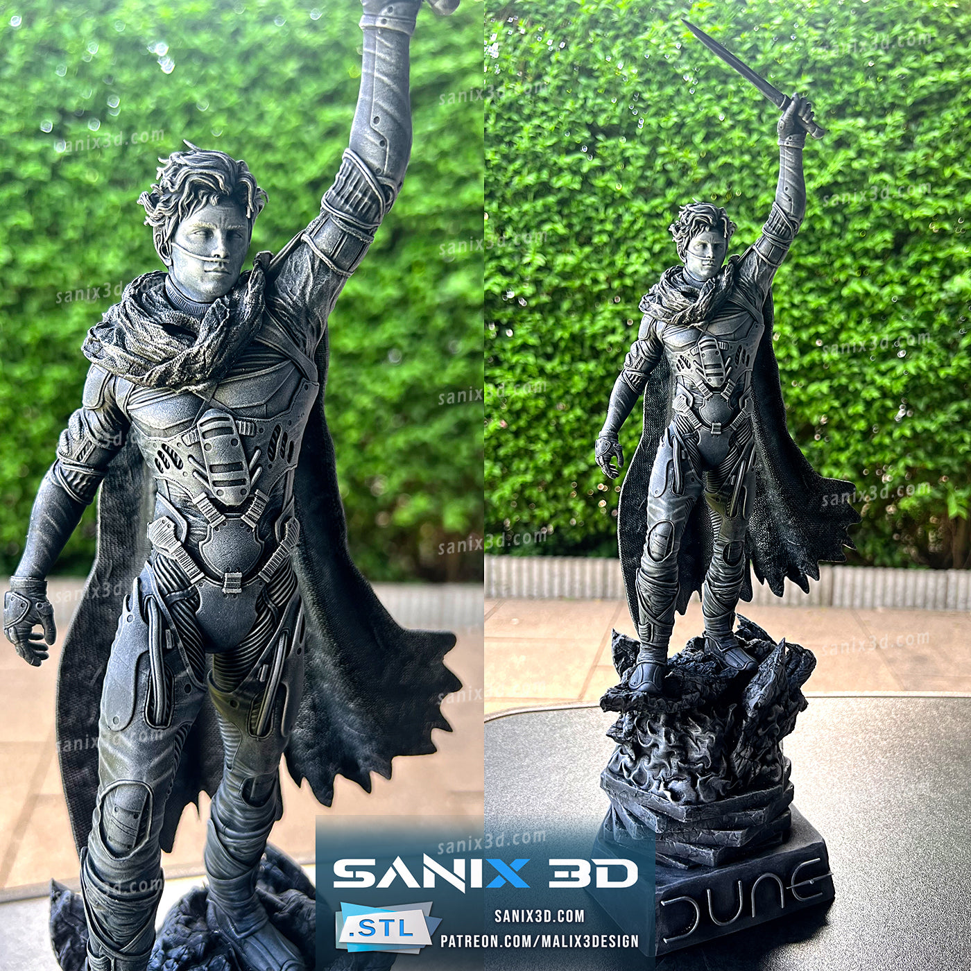 Paul Atreides (Dune) Fan Art - 1:8 Scale (3D Print Fan Art)