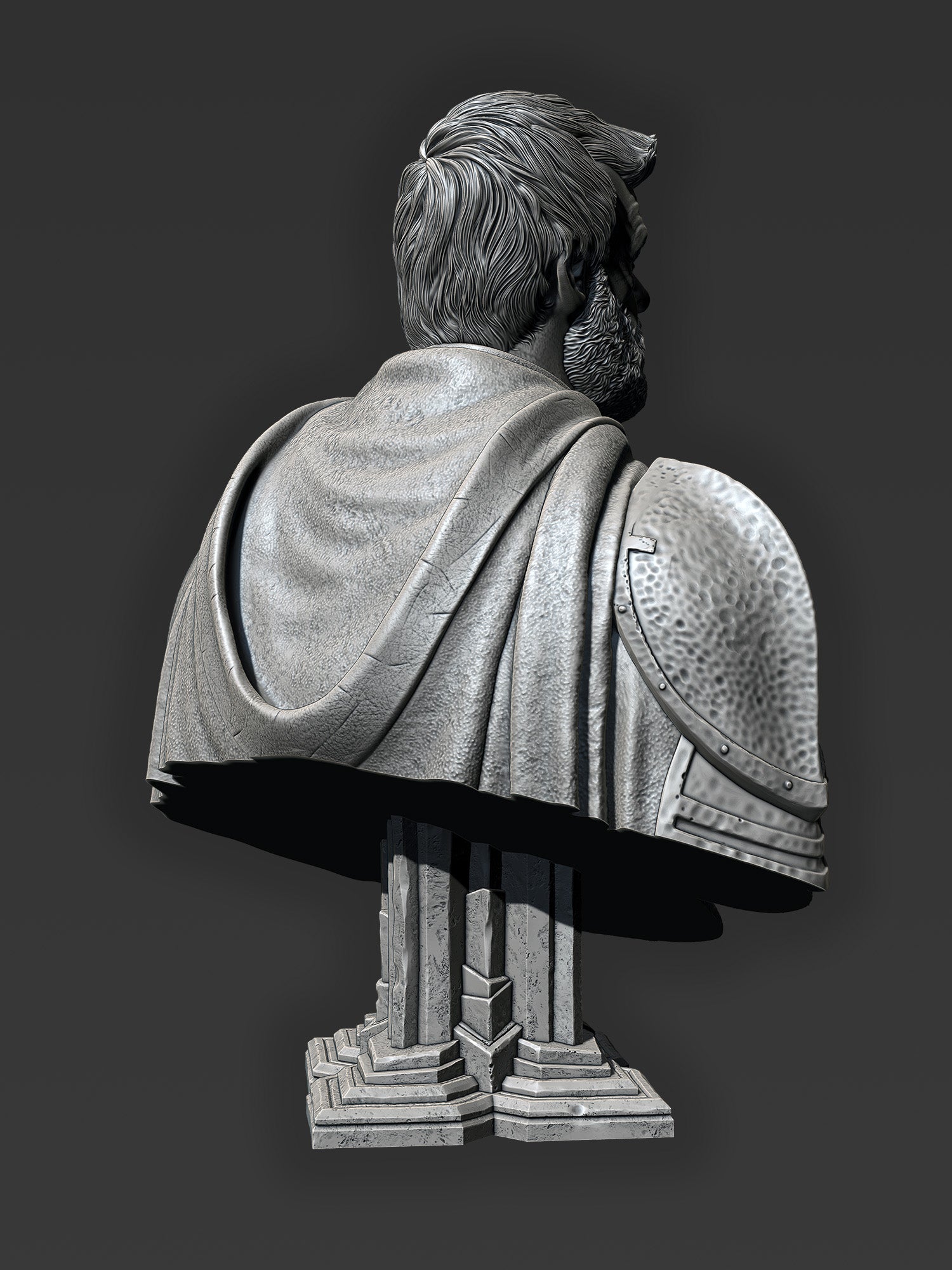 Baylan Skoll Bust (Fan Art) 104mm or 229mm - 3D Print
