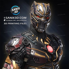 Iron Panther - Fan Art - 3D Print model kit (unpainted)