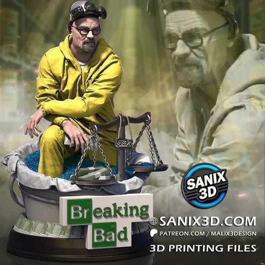 Walter White (Breaking Bad) - 8 scale - Fan Art - 3D Print