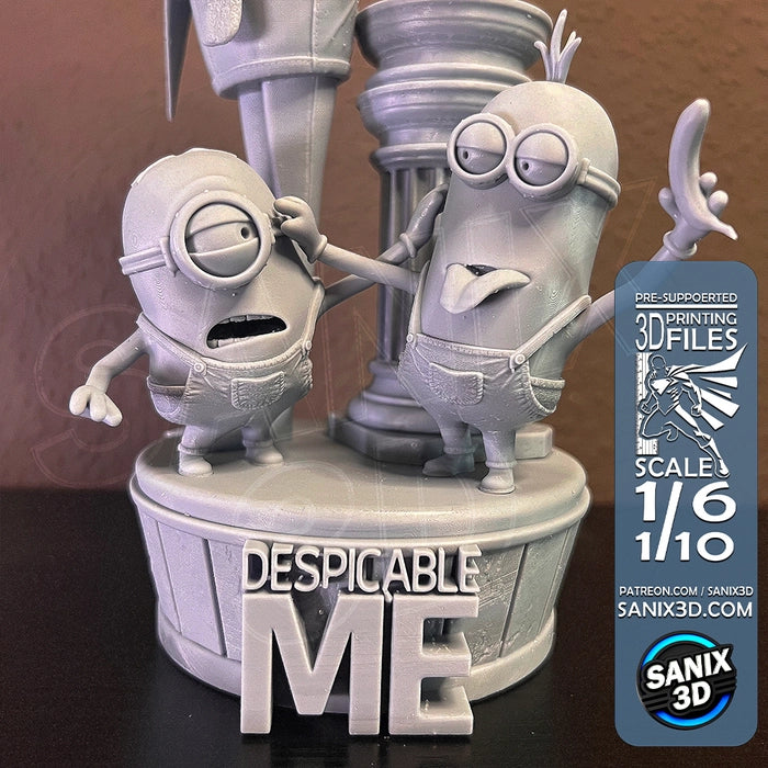 Despicable Me - Fan Art - 3D Print model kit (unpainted)