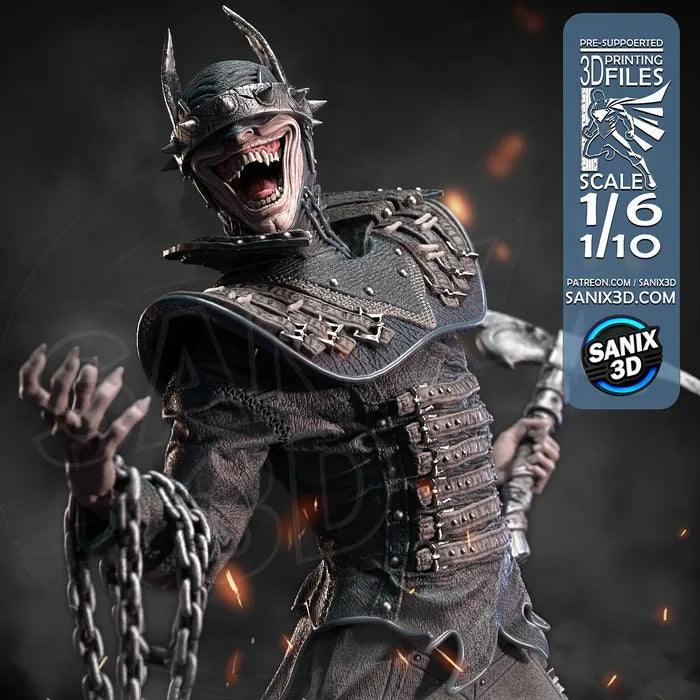 The Batman who Laughed - Laughing Bat - 10 Scale and  6 Scale Fan Art