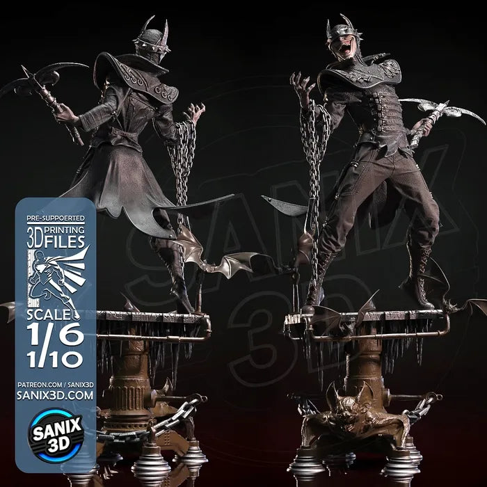 The Batman who Laughed - Laughing Bat - 10 Scale and  6 Scale Fan Art