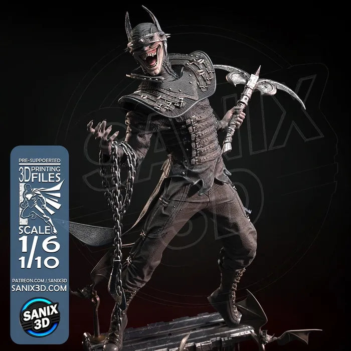 The Batman who Laughed - Laughing Bat - 10 Scale and  6 Scale Fan Art