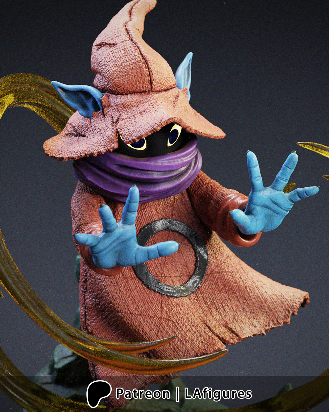 Orko (Masters of the Universe) Fan Art 10 scale 136mm - 3D Print