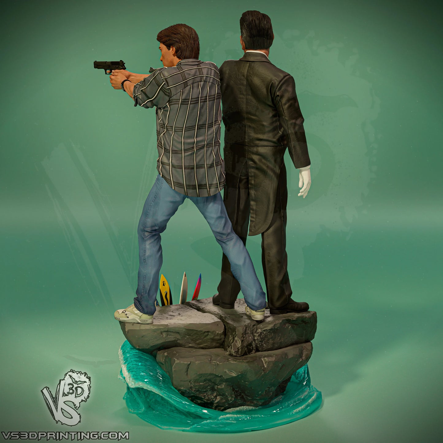 Point Break (Diorama) - Sculpt - 3d Printed Model Kit