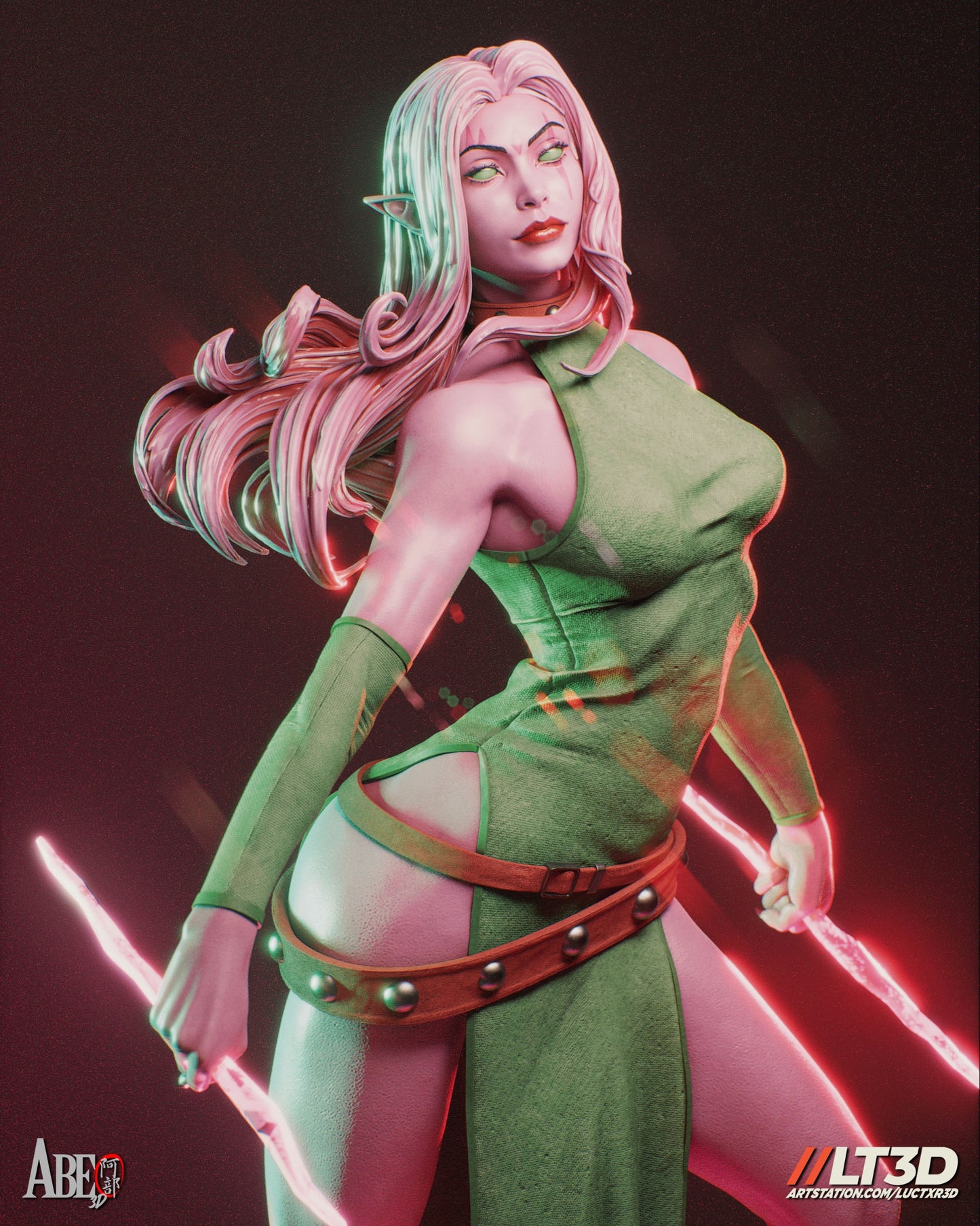 Blink- 3D Printed Statue - 4 Scale - Model Kit