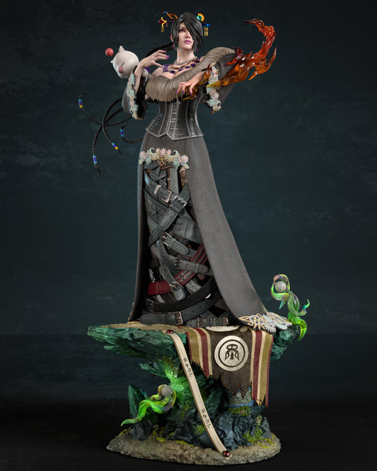 LuLu - 3D Printed Statue  Model Kit - 6 Scale & 9 Scale