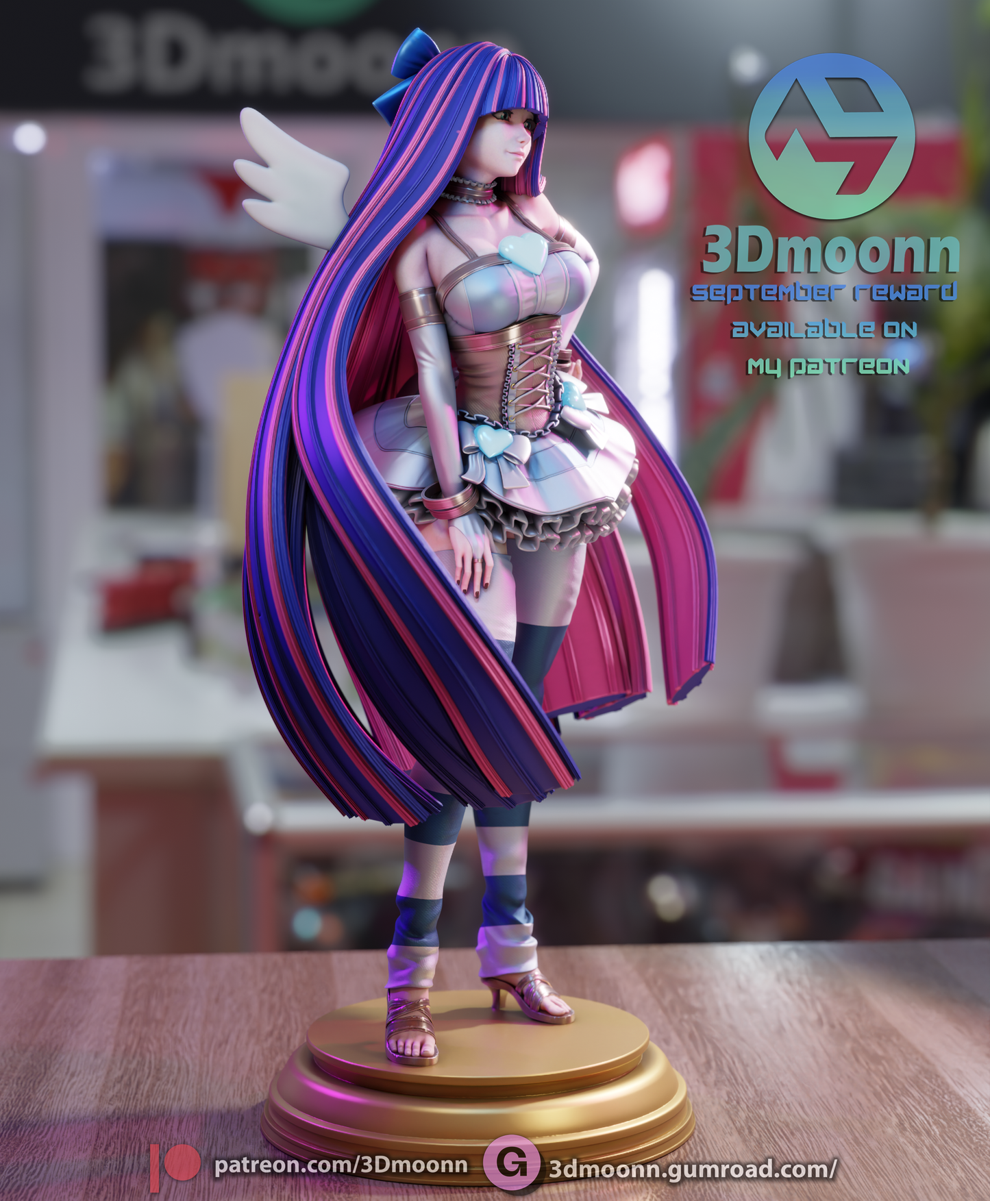 Stocking (Panty & Stocking with Garterbelt) - model kit
