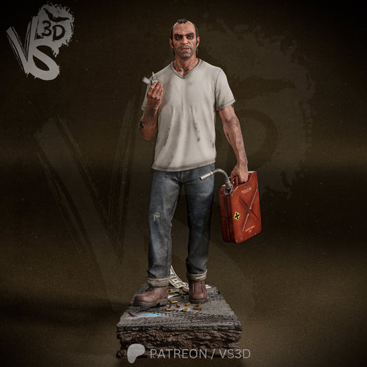 Trevor Phillips (GTA V) - Fan Art - 3D Print Kit