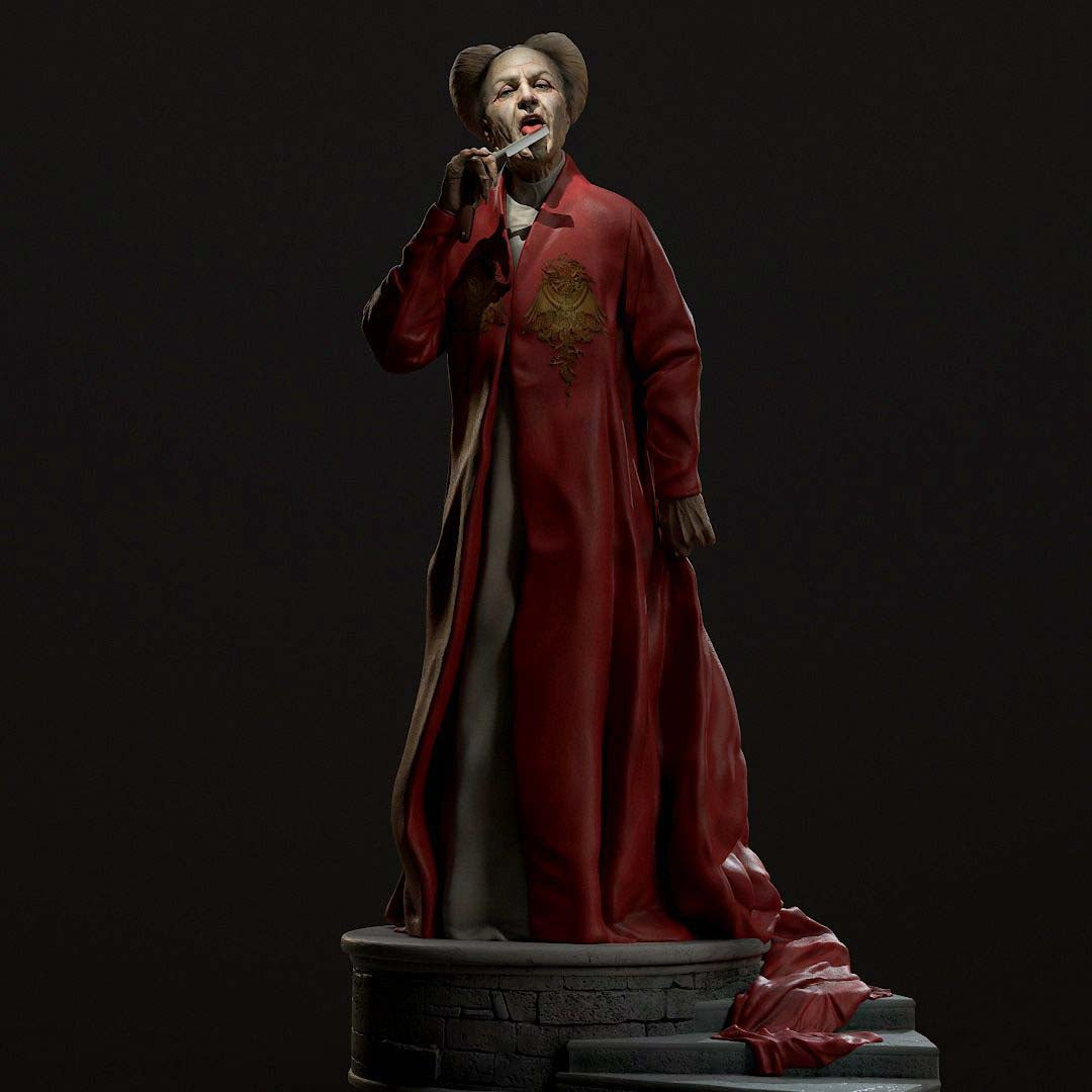 Dracula - 3D Printed Statue Model Kit 300mm