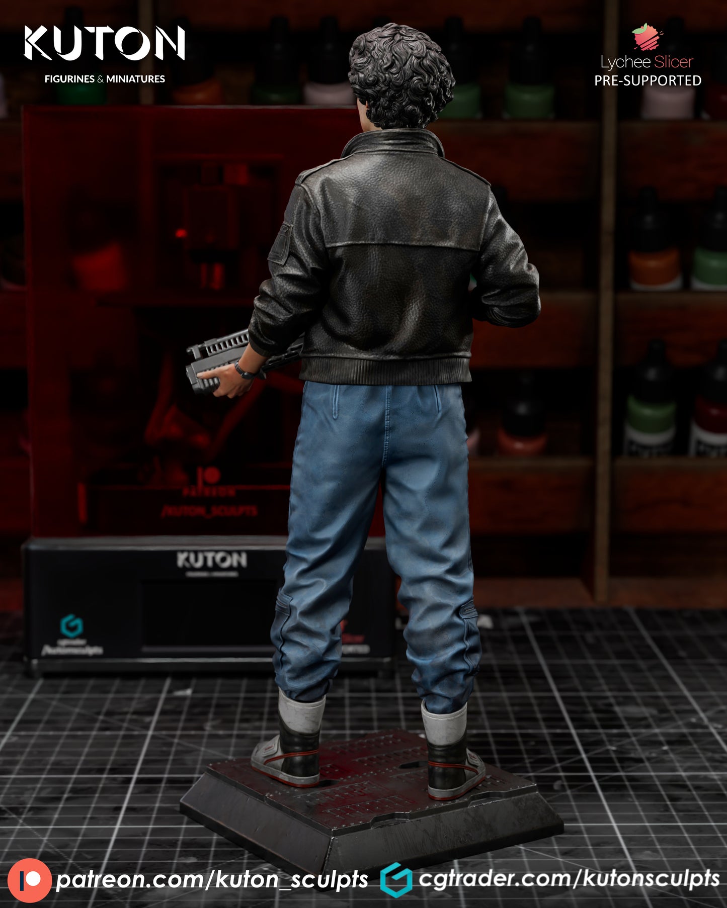 Ready to Post - Ellen Ripley -4 Scale Statue  - Unpainted and Unassembled