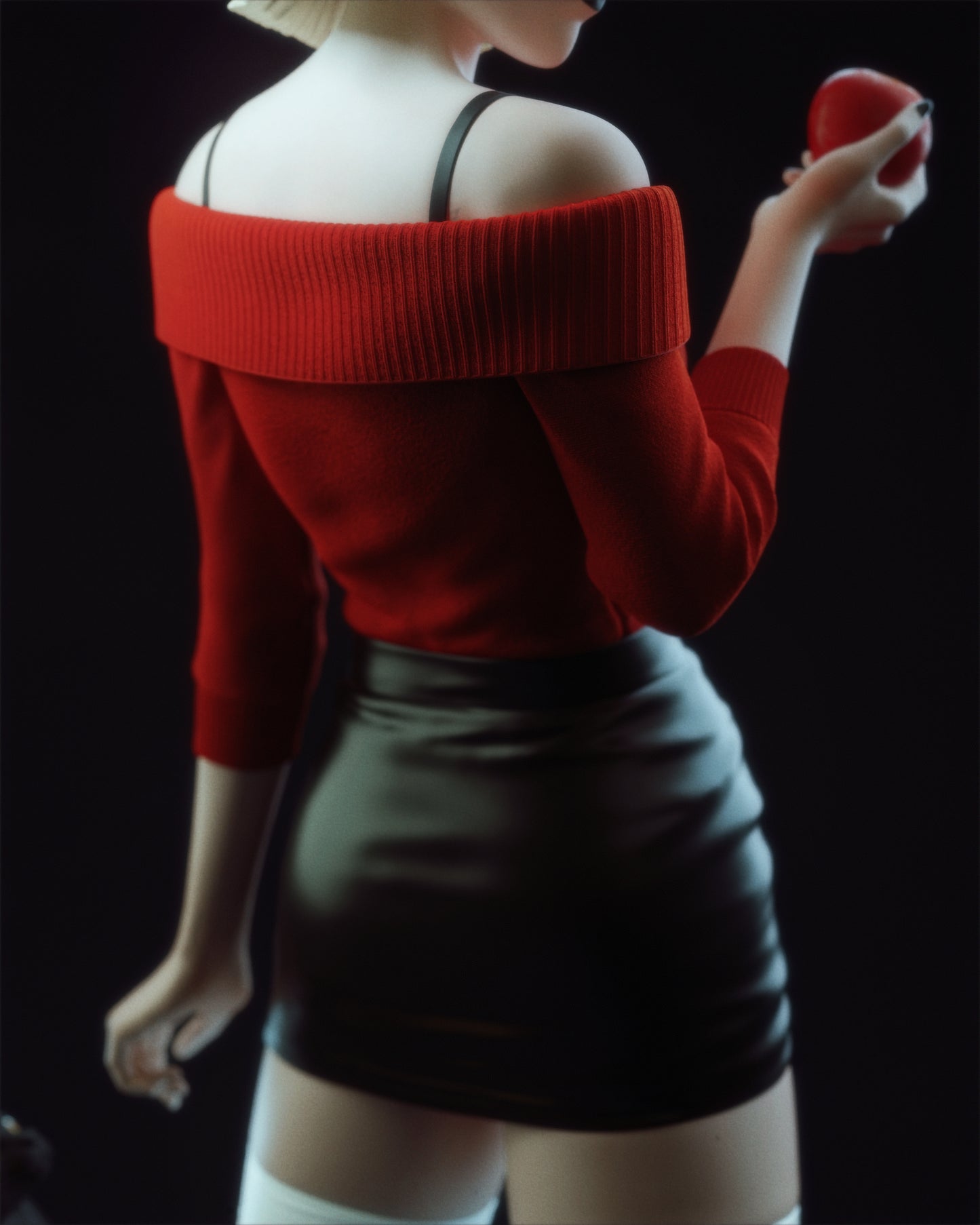 Sabrina - 3D Printed Model Kit - 9 and 6 Scale Statue