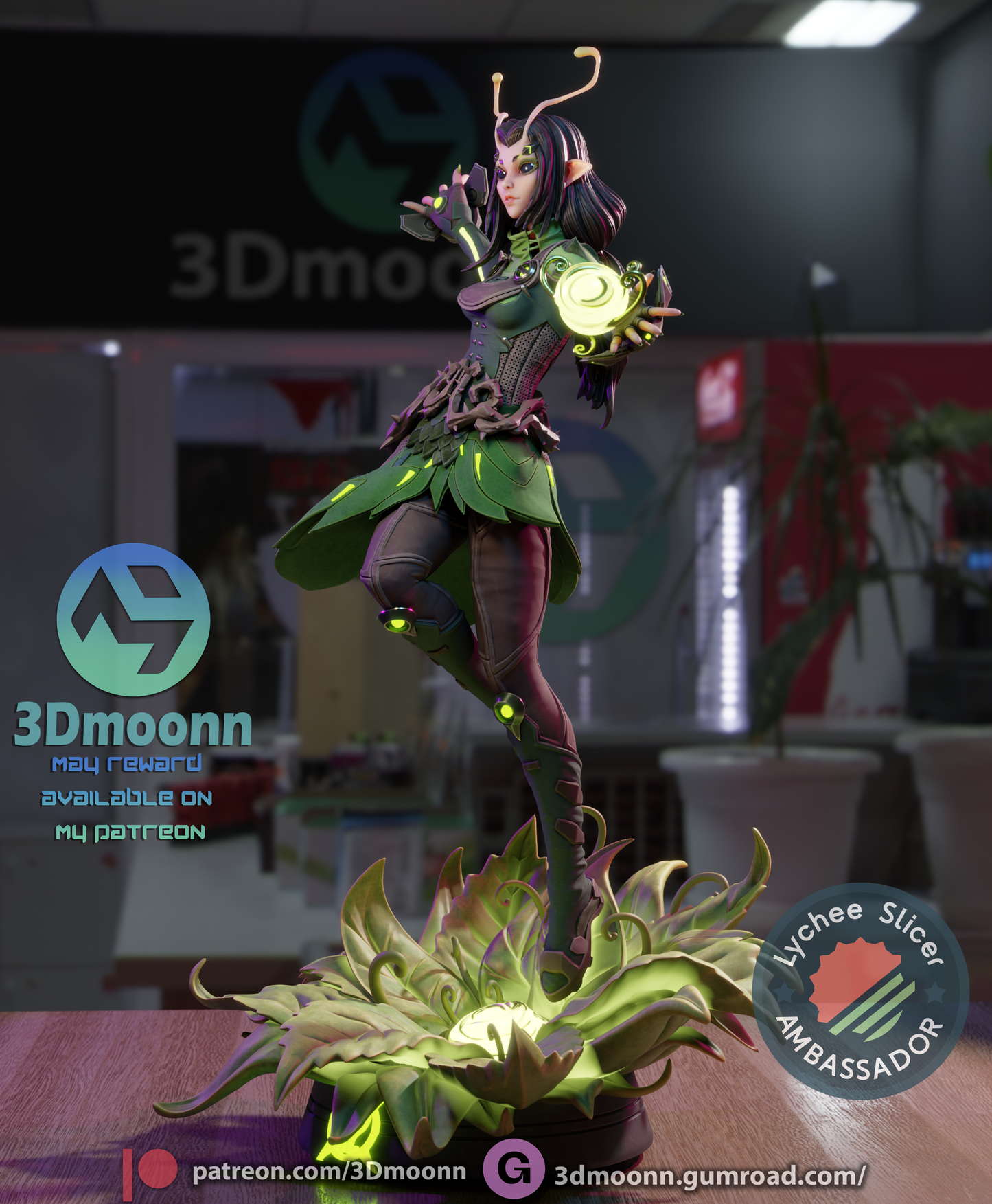 Mantis (Guardians of the Galaxy) - 3d Printed 1:6 model kit (Fan Art)