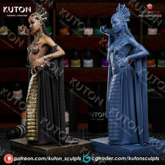 Akasha Queen of the Damned - 3D Printed Fan Art - Full Figure / Bust (Kuton)