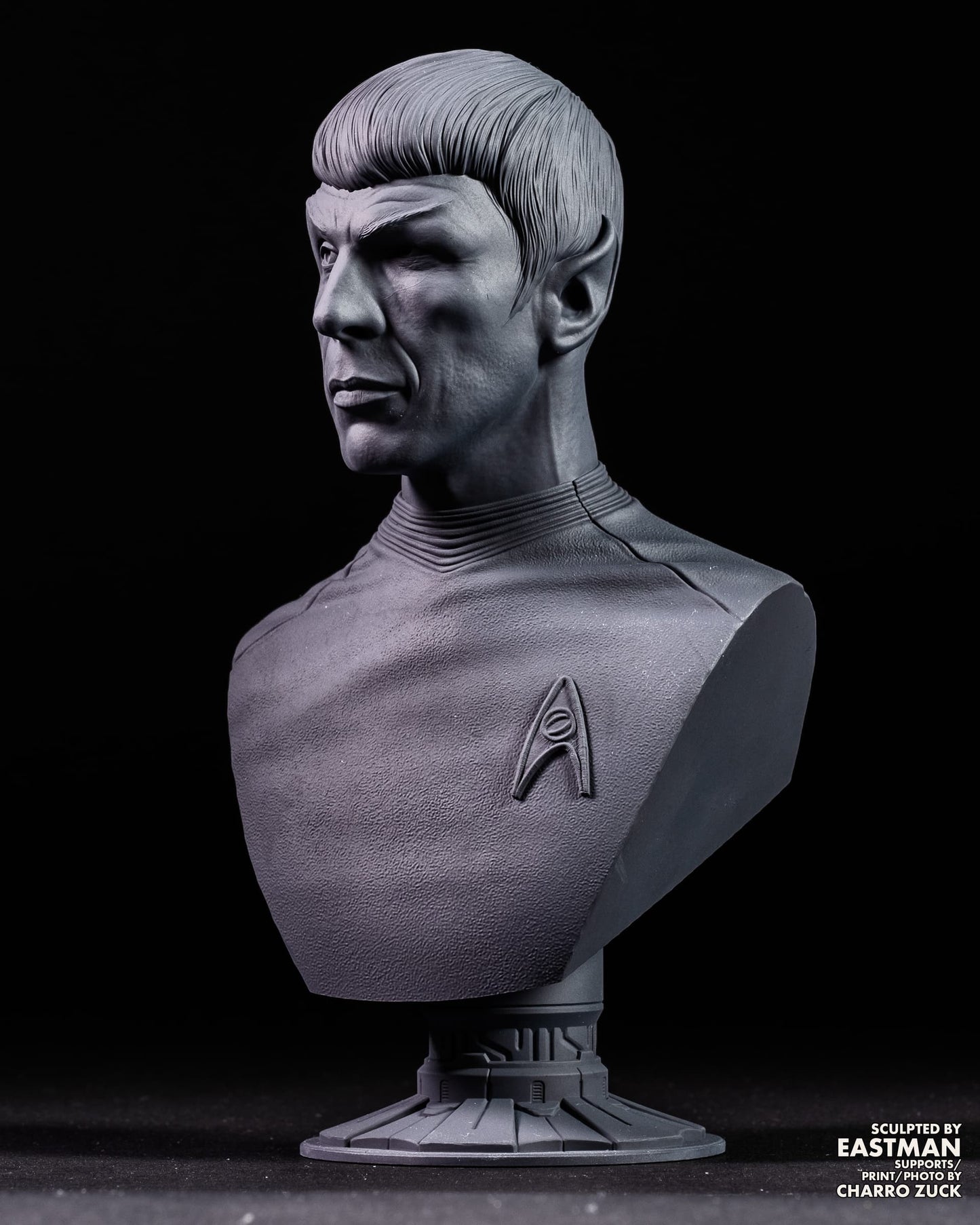 Spock (Star Trek) Bust - 133mm to 266mm 3D Print (Fan Art)
