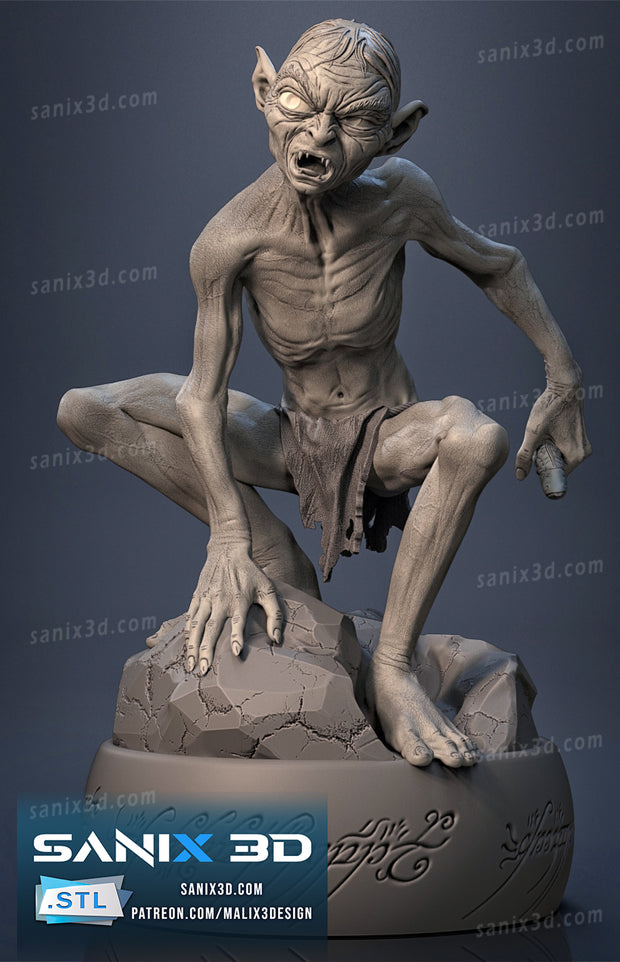 Gollum Sculpture 1:6 scale