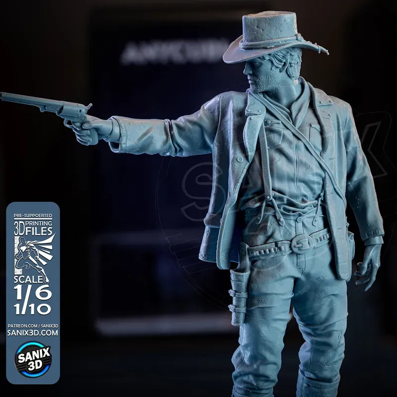 Arthur Morgan (Red Dead II) - 3D Model Kit - 10 and 6 Scale