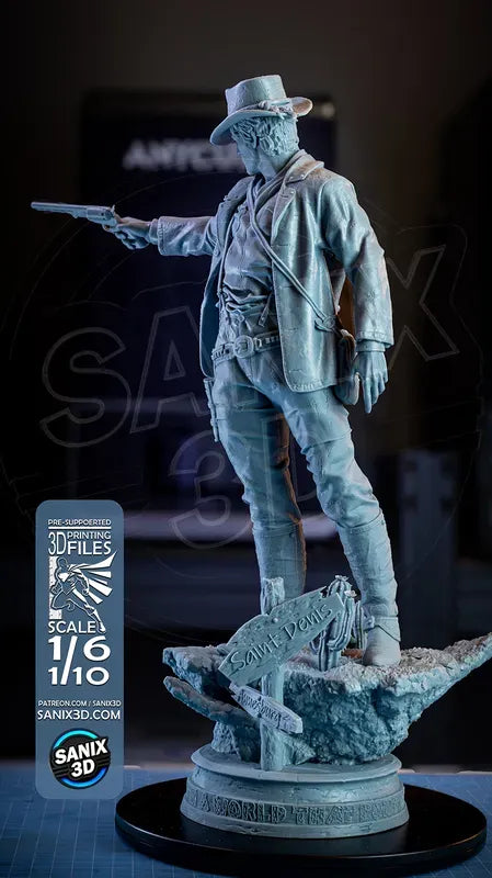 Arthur Morgan (Red Dead II) - 3D Model Kit - 10 and 6 Scale