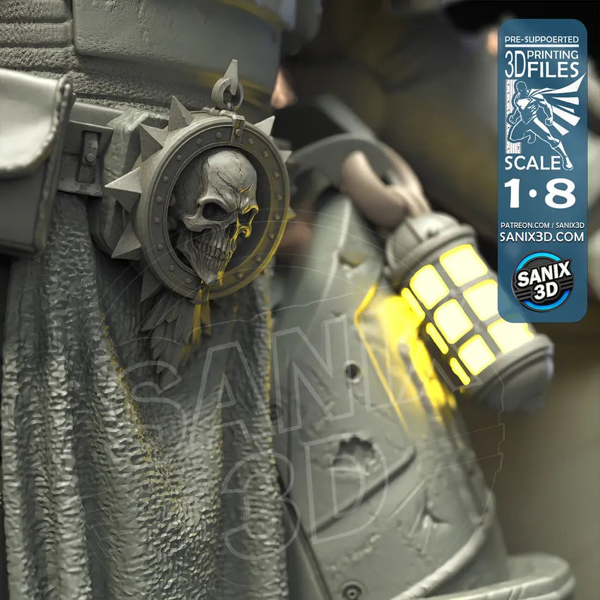 Star Knight (WARMACHINE) - 3D Printed) Fan Art