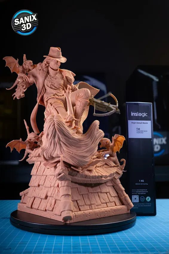 Van Helsing- 3D Printed Statue 8 Scale