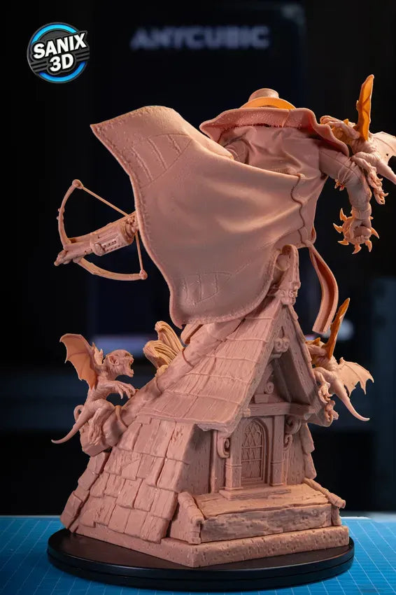 Van Helsing- 3D Printed Statue 8 Scale